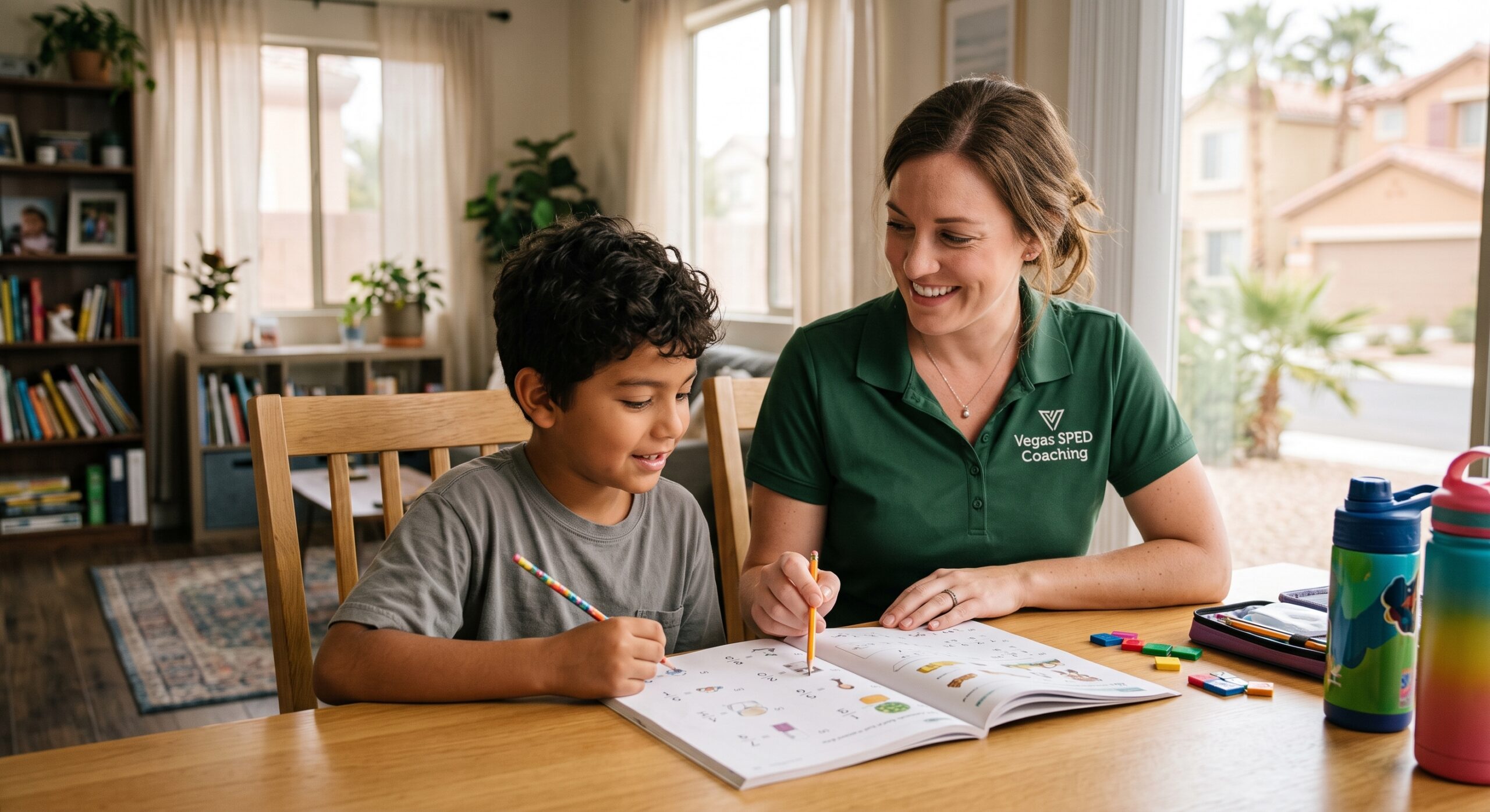 image of in-home teaching